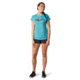 Smartwool Merino Sport 150 Castles in the Stratosphere Graphic Tee - Womens, Dark Wave Blue Heather, Extra Small, SW016331F55-XS