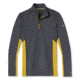 Smartwool Merino Sport 150 Long Sleeve 1/4 Zip - Mens, Charcoal Heather/Golden Olive, Medium, SW011538H23M