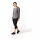 Smartwool Merino Sport 150 Long Sleeve - Womens, Medium Gray Heather, Large, SW016176084-L