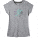 Smartwool Merino Sport 150 Mountain Reflection Tee - Womens, Light Gray Heather, Extra Small, SW016139545-XS