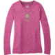Smartwool Merino Sport 150 Powder Flower Long Sleeve Tee - Womens, Sangria Heather, Small, SW019248B49-S