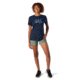 Smartwool Merino Sport 150 Spring Leaves Graphic Tee - Womens, Deep Navy, Large, SW000721092L