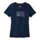 Smartwool Merino Sport 150 Spring Leaves Graphic Tee - Womens, Deep Navy, Large, SW000721092L