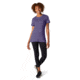 Smartwool Merino Sport 150 Tee - Womens, Dusk Heather, Large, SW000716F61L