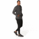 Smartwool Merino Sport Fleece Full Zip Jacket - Mens, Charcoal Heather, Extra Large, SW019044010-XL