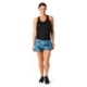 Smartwool Merino Sport Lined Short - Womens, Deep Navy Palm Print, Large, SW016142F85L