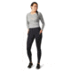Smartwool Merino Sport Moto Tight - Womens, Black, Extra Small, SW016337001-XS