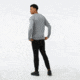 Smartwool Merino150 Base Layer Pattern Long Sleeve - Mens, Light Gray, Medium, SW014051039-M
