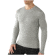 Smartwool Microweight Crew - Men's-Large-Silver Grey Heather Stripe