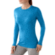 Smartwool Microweight Long Sleeve Crew - Women's-Heritage Blue-X-Large