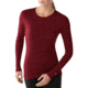 Smartwool Midweight Long Sleeve Crew - Women's-Medium-Wine Heather