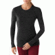Smartwool Midweight Long Sleeve Crew - Women's-X-Large-Black