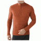 Smartwool Midweight Zip T Long Sleeve - Men's-Large-Sienna Heather