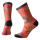 Smartwool Morningside Print Crew Sock - Women's, Tandoori Orange, Medium SW003827823-M