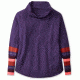 Smartwool Nokoni Striped Poncho - Womens, Mountain Purple Heather, Small/Medium, SW0SR255592SM