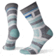 Smartwool Non-Binding Pressure Free Striped Crew Socks - Womens, Light Gray, Medium, SW004014039-M