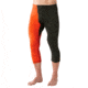 Smartwool NTS 250 CB BB Capris, Olive H/Br Orange, Large, SW0NP661309-L