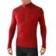 Smartwool NTS Light 195 Zip T - Mens-X-Large-Bright Red