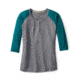 Smartwool NTS Micro 150 Henley Tee - Womens, Capri, Extra Small, SW015055709XS