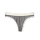 Smartwool NTS Micro 150 Pattern Thong - Womens, Silver Gray Heather, Extra Small, SW0SN424040XS
