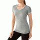 NTS Micro 150 Tee - Womens-X-Small-Pattern Silver Gray Heather