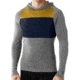 Smartwool NTS Mid 250 Color Block Hoody - Men's -Light Gray Heather-X-Large