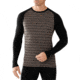 Smartwool NTS Mid 250 Crew - Mens-Pattern Taupe Heather/Black-Large