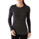 Smartwool NTS Mid 250 Crew - Womens-Pattern Charcoal Heather-Large
