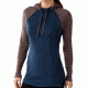 Smartwool NTS Mid 250 Drape Neck Hoody - Women's -Indigo Heather-X-Small