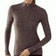 Smartwool NTS Mid 250 Zip T - Women's-X-Large-Taupe Heather/Aubergine