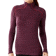 Smartwool NTS Mid 250 Zip T - Women's-X-Large-Pattern Aubergine Heather/Hibiscus Heather