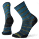Smartwool PhD Cycle Ultra Light Chains Print Crew Socks - Mens, Black, Extra Large, SW001262001-XL