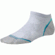 Smartwool PhD Cycle Ultra Light Micro Sock - Women's-Silver-Small