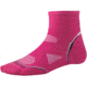 Smartwool PhD Cycle Ultra Light Mini Sock - Women's-Bright Pink-Small