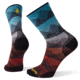 Smartwool PhD Cycle Ultra Light Mountain Mesh Print Crew Socks - Mens, Capri, Extra Large, SW001263810-XL