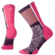 Smartwool PhD Cycle Ultra Light Pattern Crew Sock - Women's, Bordeaux, Small SW000763590-S