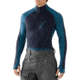 Smartwool PhD HyFi Divide Half Zip - Men's-Deep Sea-Large