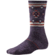 Smartwool PhD Outdoor Light Pattern Crew Sock - Women's-Desert Purple-Medium