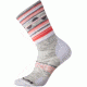 Smartwool PhD Outdoor Medium Pattern Crew Sock - Women's-Ash-Small