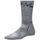 Smartwool PhD Outdoor Ultra Light Crew Sock - Women's-Light Gray-Small