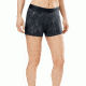Smartwool PhD Patter Cropped Short - Womens, Charcoal/Black, Extra Large, SW015009698XL