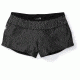 Smartwool PhD Printed Short Womens, Black, L, SW016036001-L