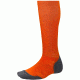 Smartwool PhD Run Graduated Compression Light Elite Sock - Mens-Bright Orange-Large