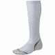 Smartwool PhD Run Graduated Compression Light Sock - Men's-Silver-X-Large