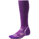 Smartwool PhD Run Graduated Compression Light Sock - Women's-Purple Dahlia-Small