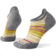 Smartwool PhD Run Light Elite Stripe Micro Socks - Womens, Lunar Gray Heather, Medium, SW000772E15-LGH-Medium