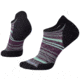 Smartwool PhD Run Light Elite Striped Micro Sock - Women's, Black, Large SW000772001-L