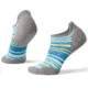 Smartwool PhD Run Light Elite Striped Micro - Womens, Light Gray-Mint, Small, SW000772B16-S