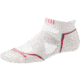 Smartwool PhD Run Light Micro Sock - Women's-White/Red-Large