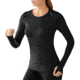 Smartwool PhD Run Long Sleeve Crew - Women's-Black-X-Small
